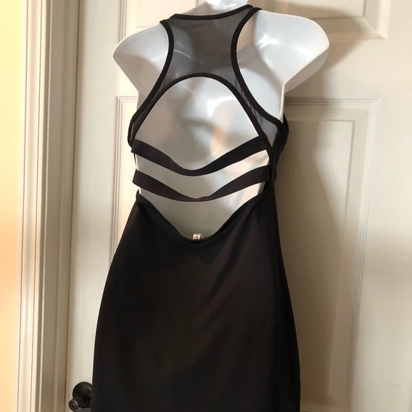 New Black Fabletics Tropez Dress size M/8 - Picture 3 of 7